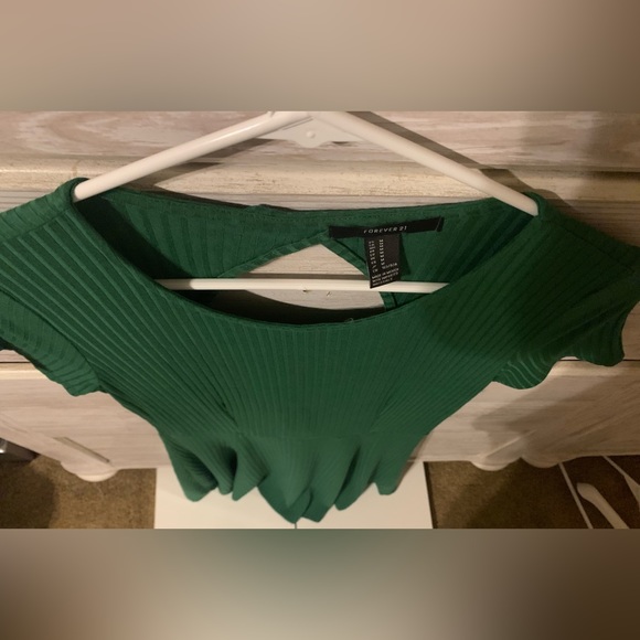 Forever 21 Green Dress - Picture 3 of 3